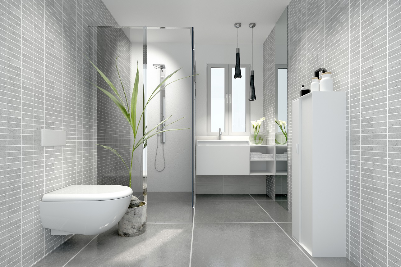 Badezimmerplatten